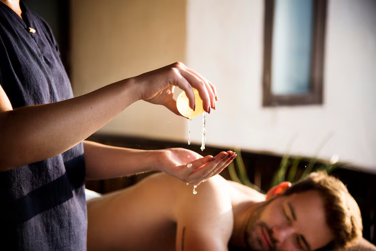 Hot Oil Massage